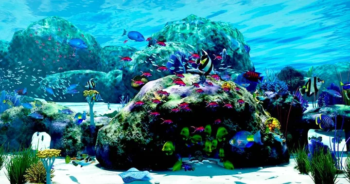 Fish Tank Plus desktop app preview